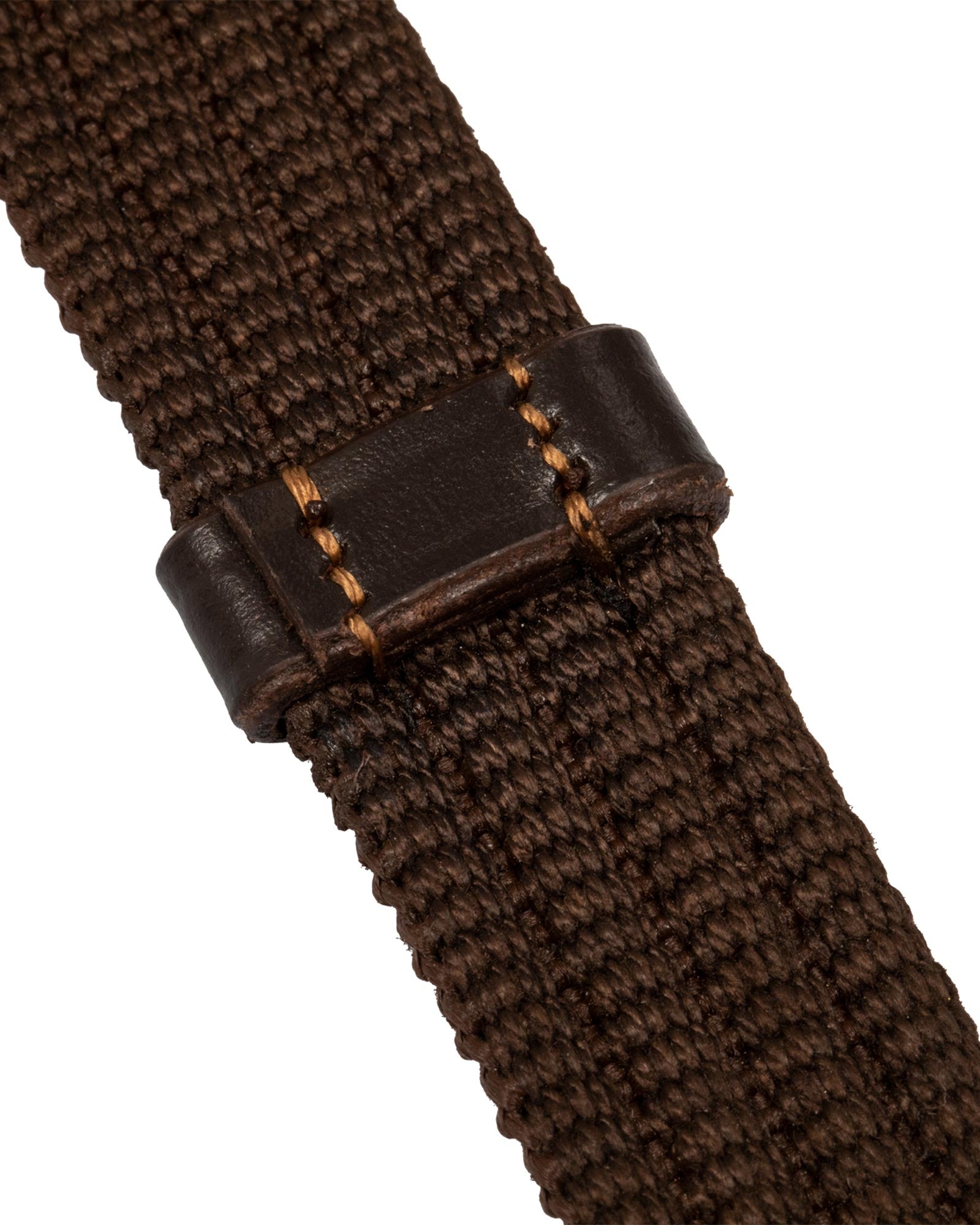 Acavallo Thiedemann Reins Tubular Nylon Dark Brown