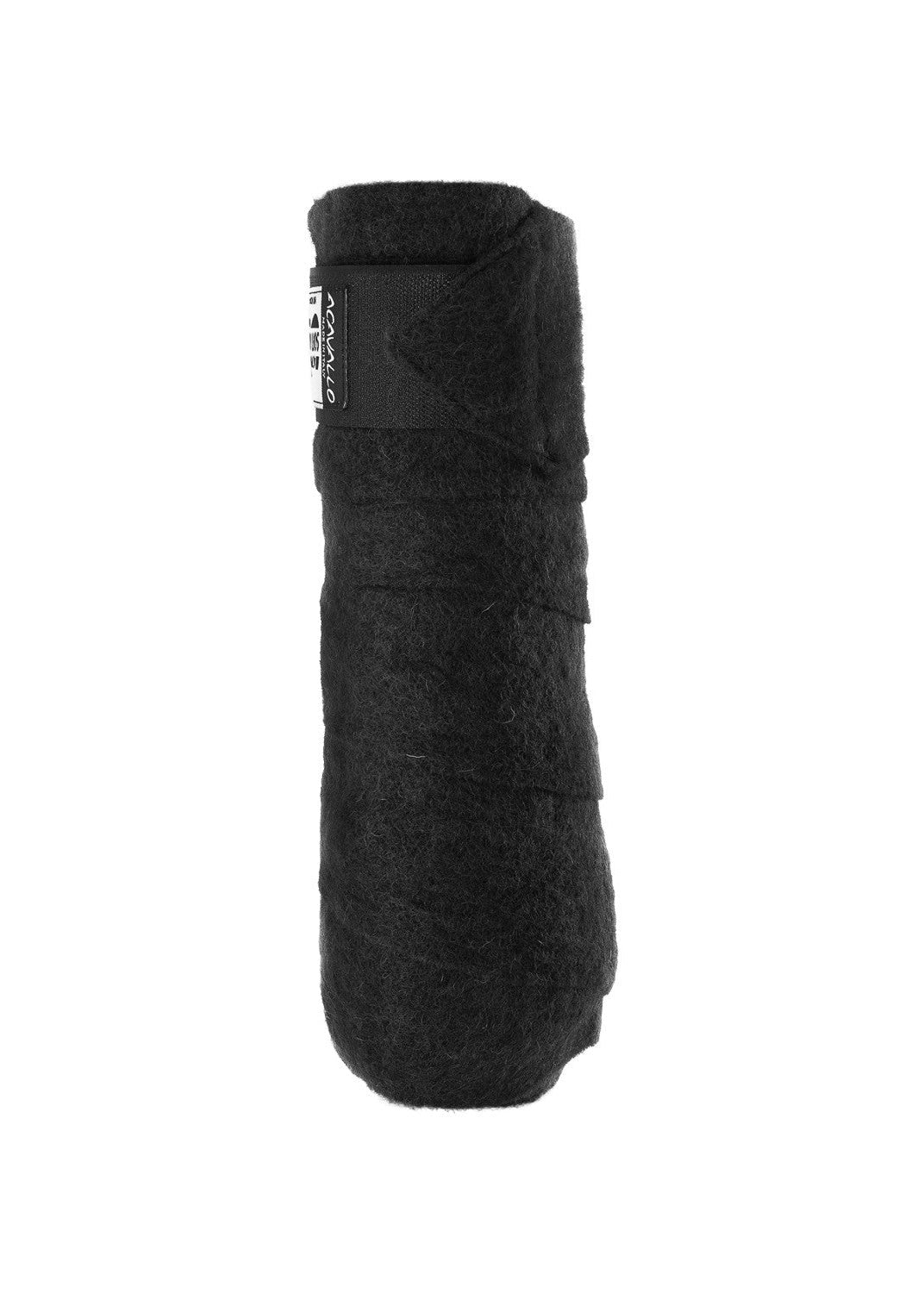 Acavallo Virgin Wool Bandages Classic Gel Black