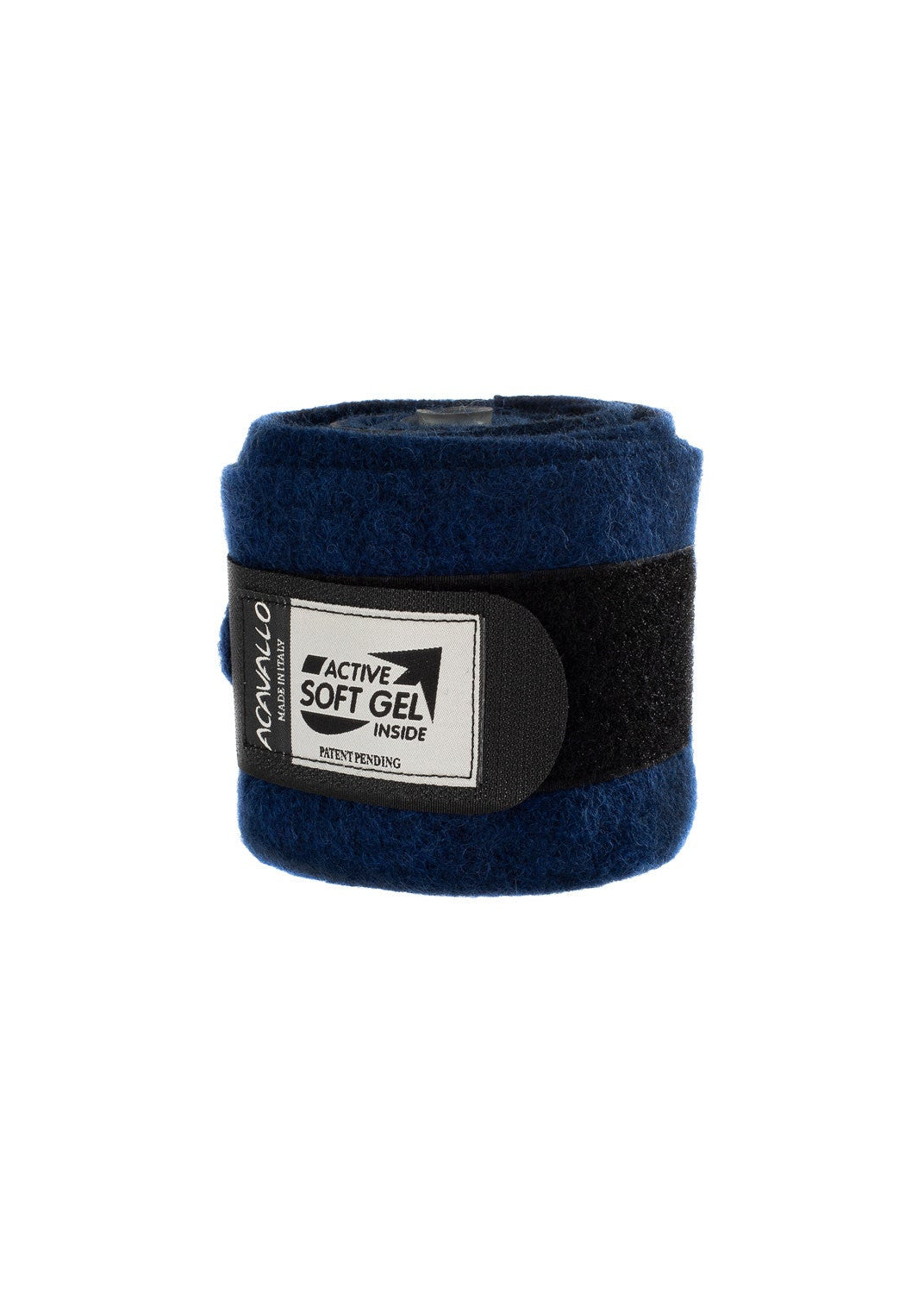 Acavallo Virgin Wool Bandages Classic Gel Blue