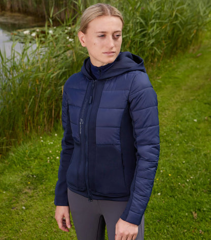 Premier Equine Agata Ladies Riding Jacket Navy - Equestrian Fashion