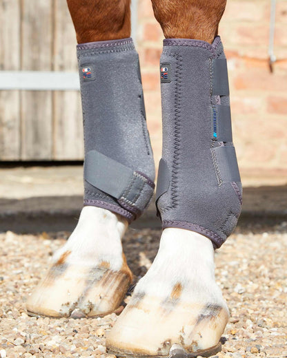 Premier Equine Air-Tech Grey Horse Boots: Tendon Support | Equiflair