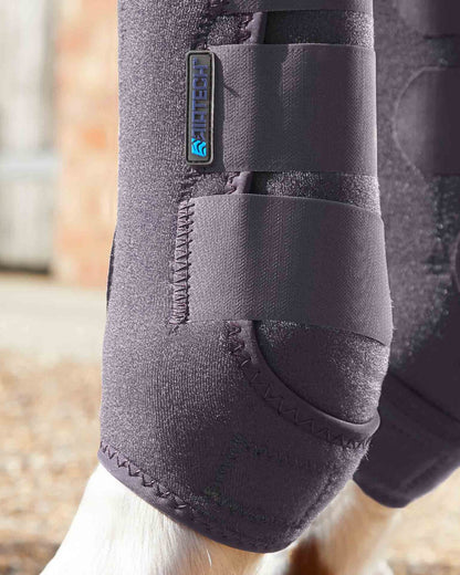 Premier Equine AIR-TECH Sports Medicine Boots - Horse Leg Protection, Tendon & Ligament Support, Grey