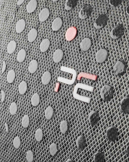 Premier Equine Close Contact Airtechnology Anti-Slip Dressage Saddle Pad - Grey. High wither design, maximises airflow and minimises heat.