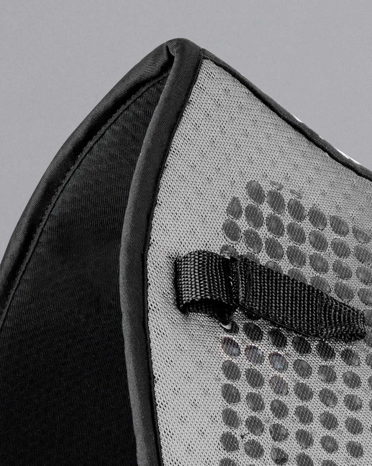 Premier Equine Grey Close Contact Airtechnology Anti-Slip Dressage Square - Close Up View
