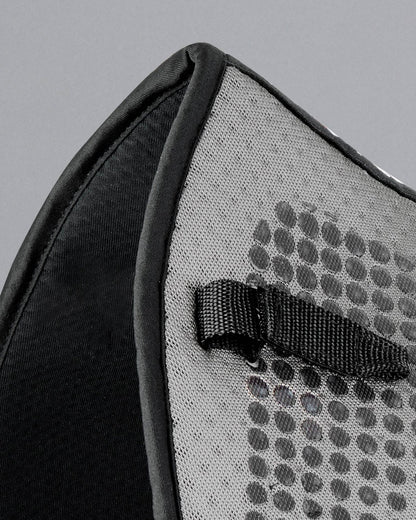 Premier Equine Grey Close Contact Airtechnology Anti-Slip Dressage Square - Close Up View