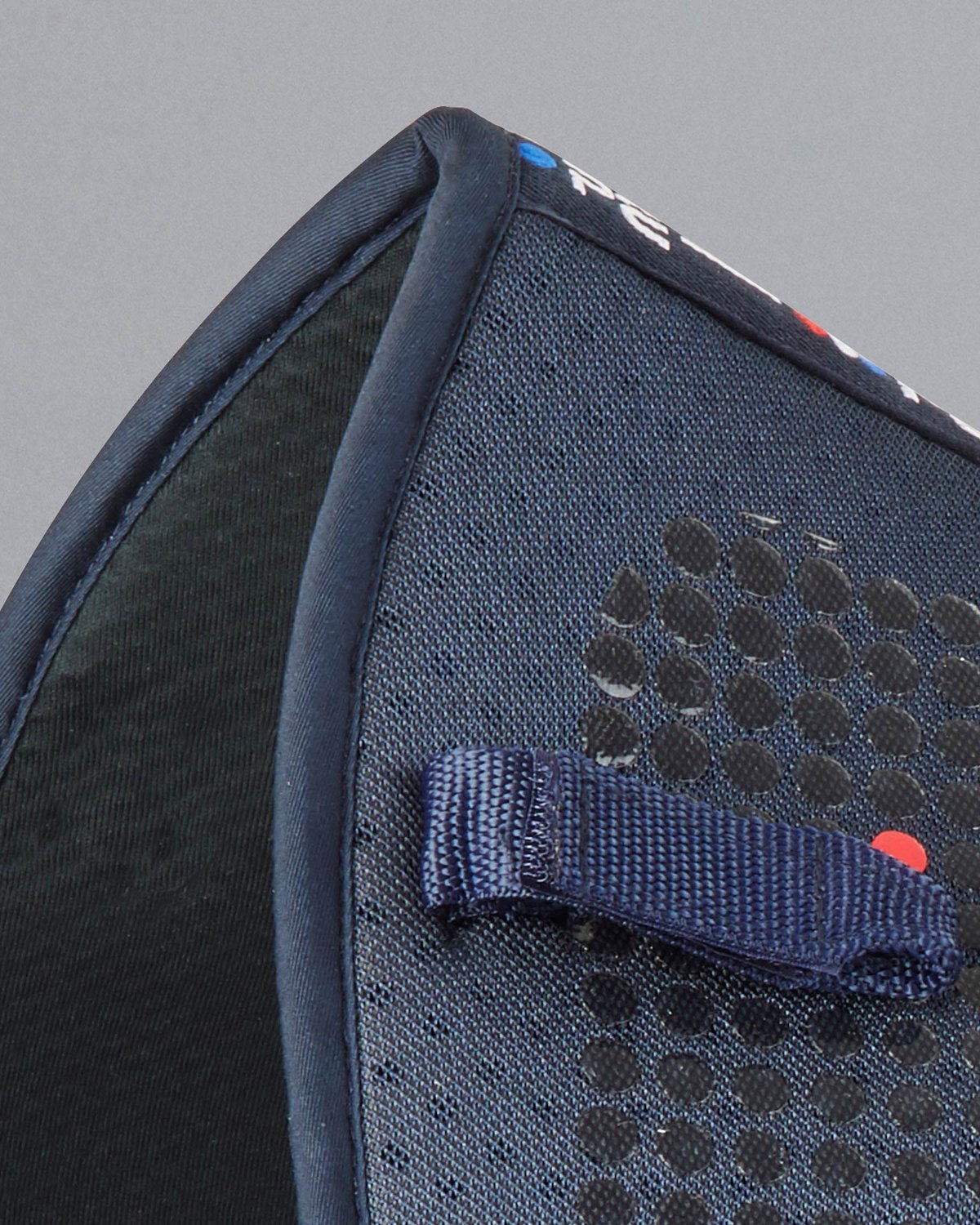 Premier Equine Navy Dressage Square: Anti-Slip Saddle Pad with AirTechnology for Comfort & Secure Fit. Shop Now!