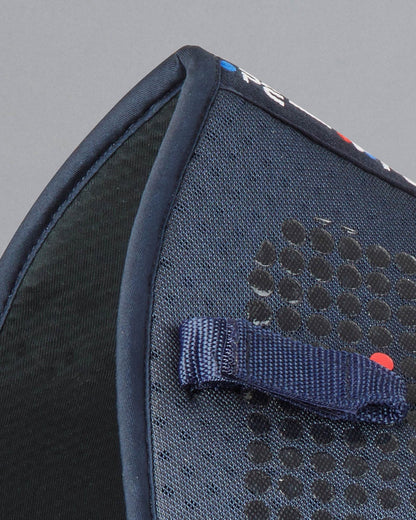 Premier Equine Navy Dressage Square: Anti-Slip Saddle Pad with AirTechnology for Comfort & Secure Fit. Shop Now!