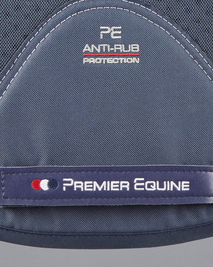 Premier Equine Navy Dressage Saddle Pad - Airtechnology Anti-Slip, Anti-Rub Protection