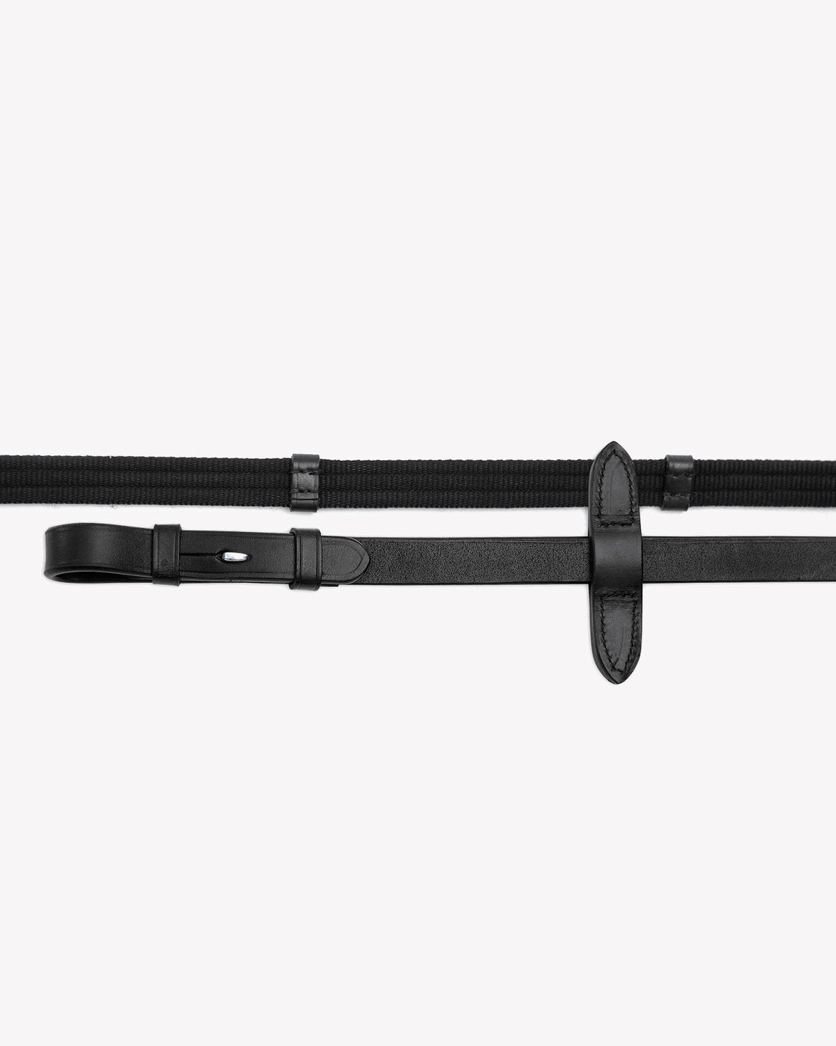 Premier Equine Altare Web Reins Black