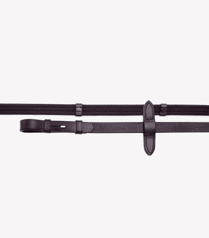 Premier Equine Altare Web Reins Brown