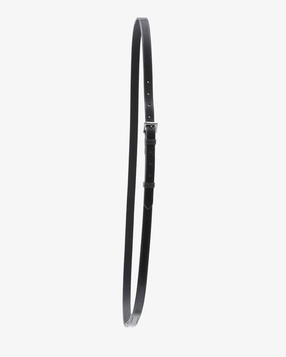 PREMIER EQUINE Altino Horse Neck Strap - Black Leather Equestrian Safety Aid | Equiflair