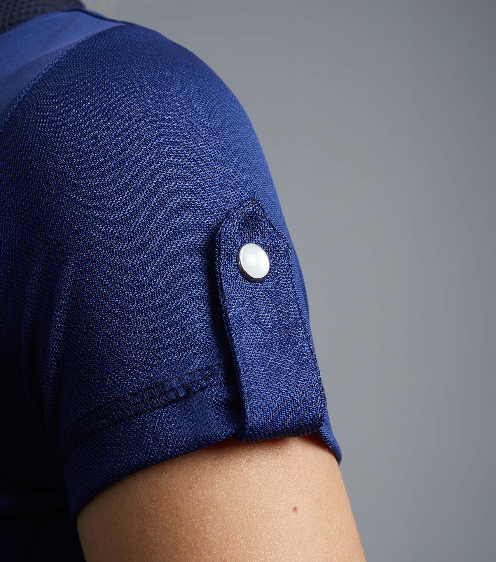 PREMIER EQUINE AMIA Ladies Technical Short Sleeve Riding Top - Navy Equestrian Apparel