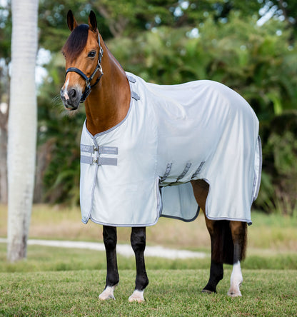 Amigo Bug Buster Fly Sheet Azure Blue/Navy & Electric Blue