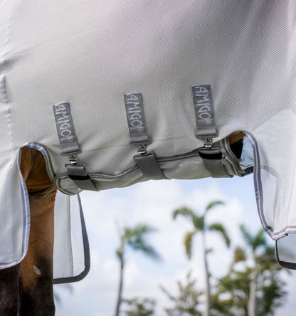 Horseware Amigo Bug Buster Fly Sheet Silver/Titanium Grey & Silver
