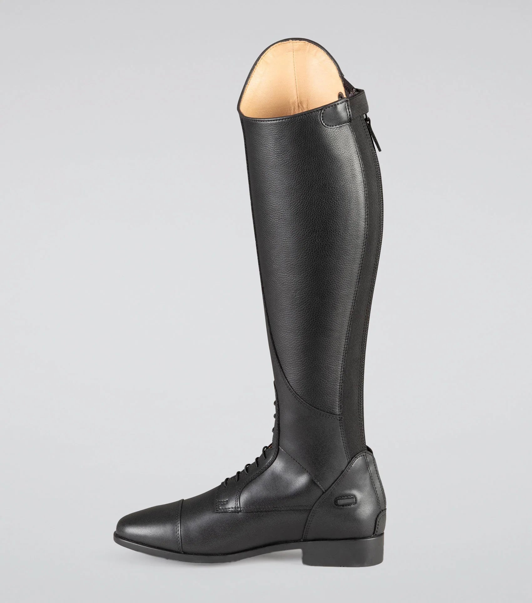 PREMIER EQUINE ANIMA Ladies Tall Riding Boot - Premium Black Leather Equestrian Boots. 