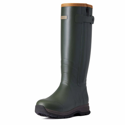 Ariat Womens Burford Zip Insulated Wellingtons Olive Color - Winter Wellies
