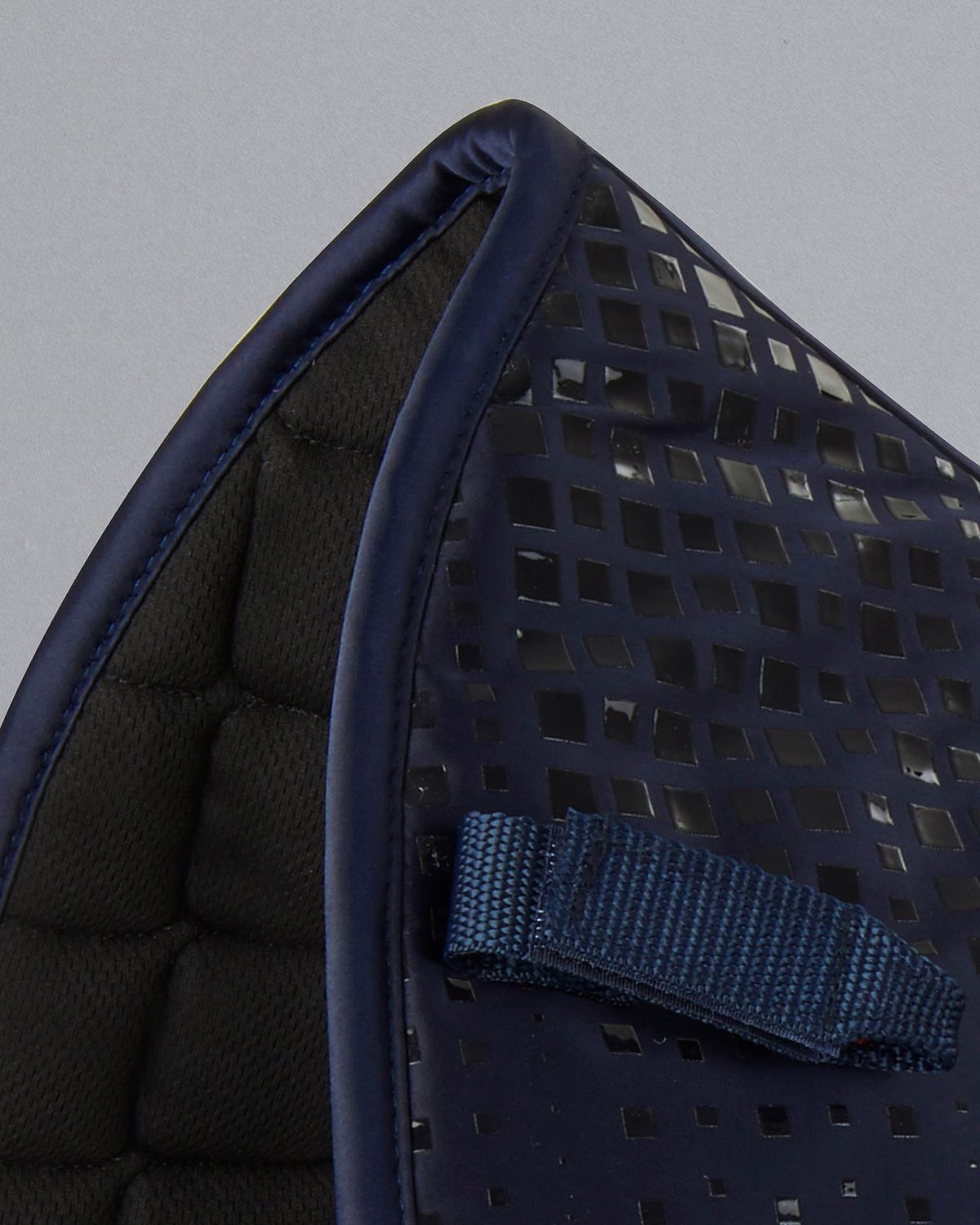 Premier Equine Armada Navy Dressage Square Pad: High Wither, Anti-Slip Design