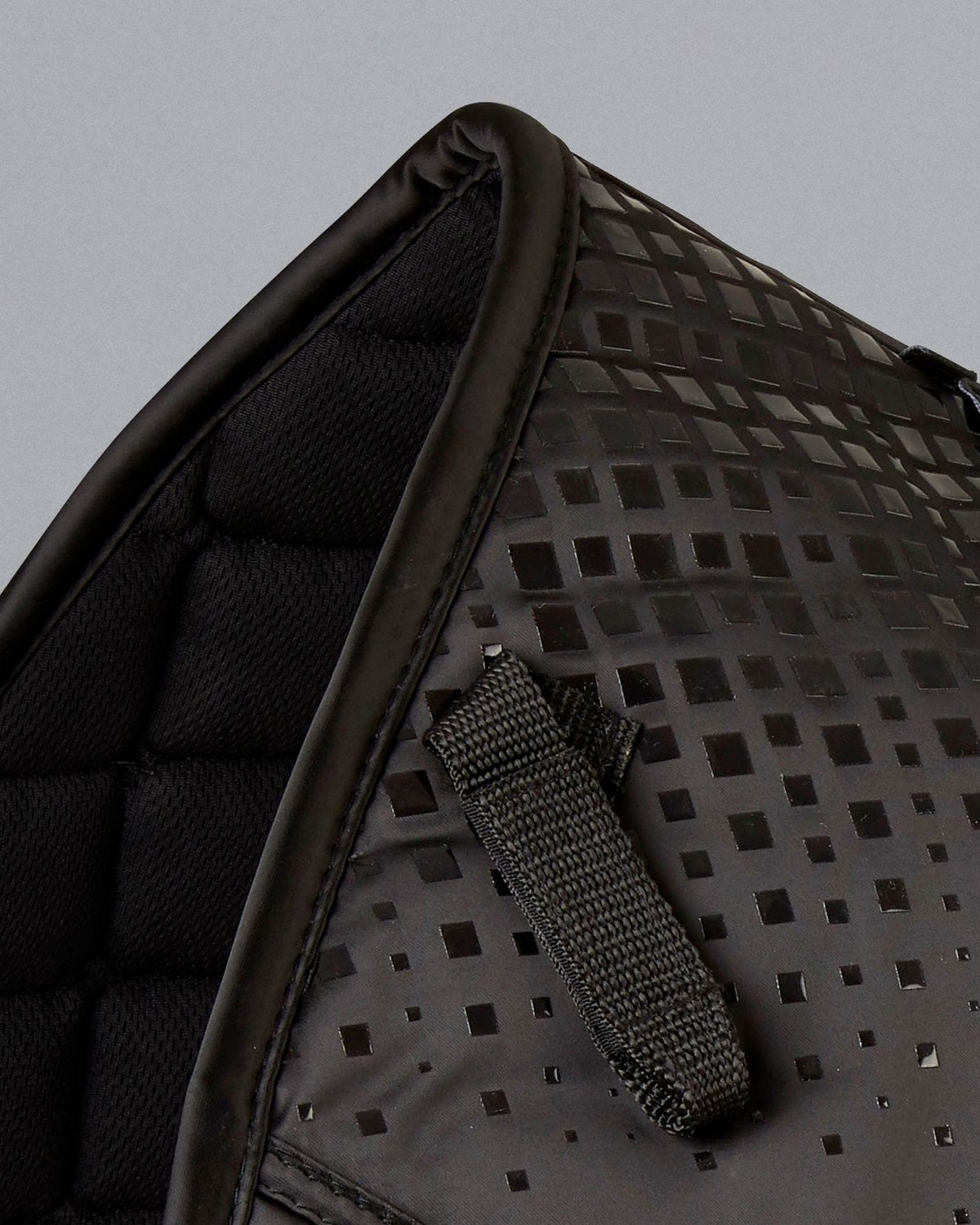 PREMIER EQUINE Armada Black Saddle Pad: Close Contact, GP/Jump, Anti-Slip, Wicking, Quilted. Equestrian Riding Gear