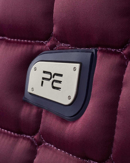 Premier Equine Armada GP/Jump Square Wine - Close Contact Saddle Pad Equiflair