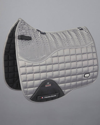 PREMIER EQUINE Armada Close Contact Dressage Saddle Pad Grey | Equiflair