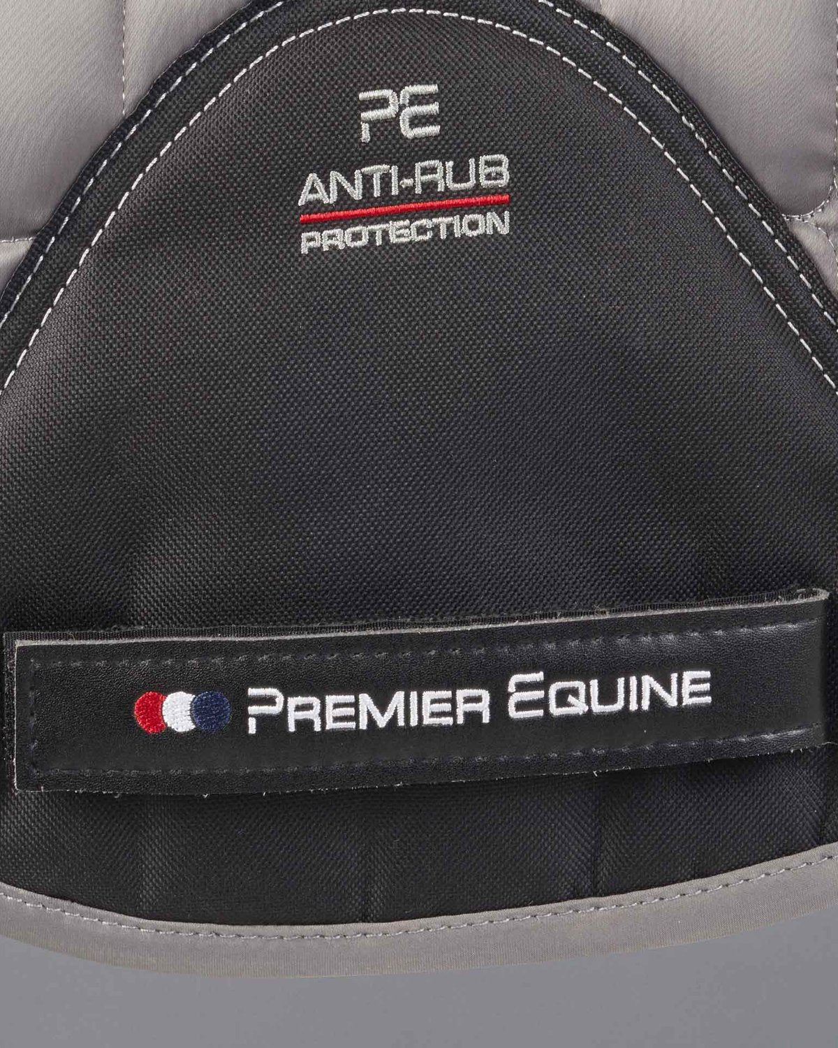 Premier Equine Armada Grey Dressage Saddle Pad - Anti-Rub Protection for Horse Riding