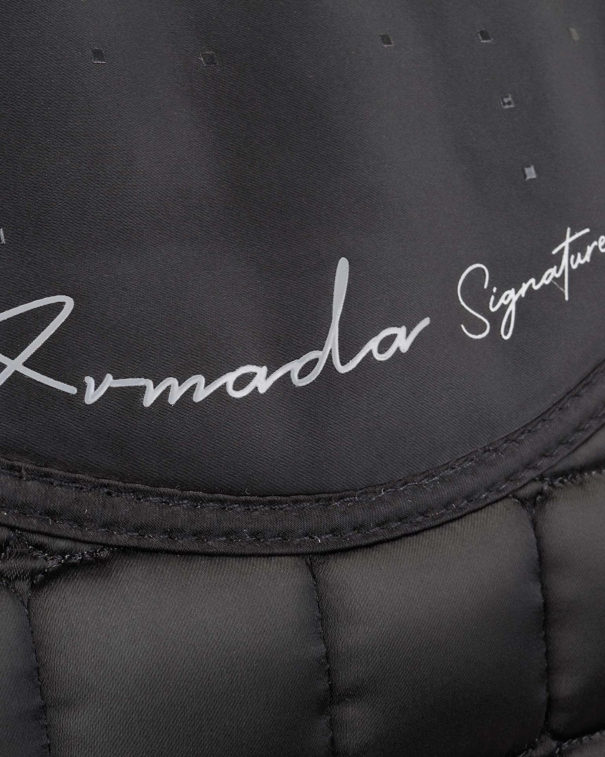 Premier Equine Armada Signature Black Dressage Saddle Pad - Luxe Quilted Design