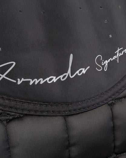 Premier Equine Armada Signature Black Dressage Saddle Pad - Luxe Quilted Design