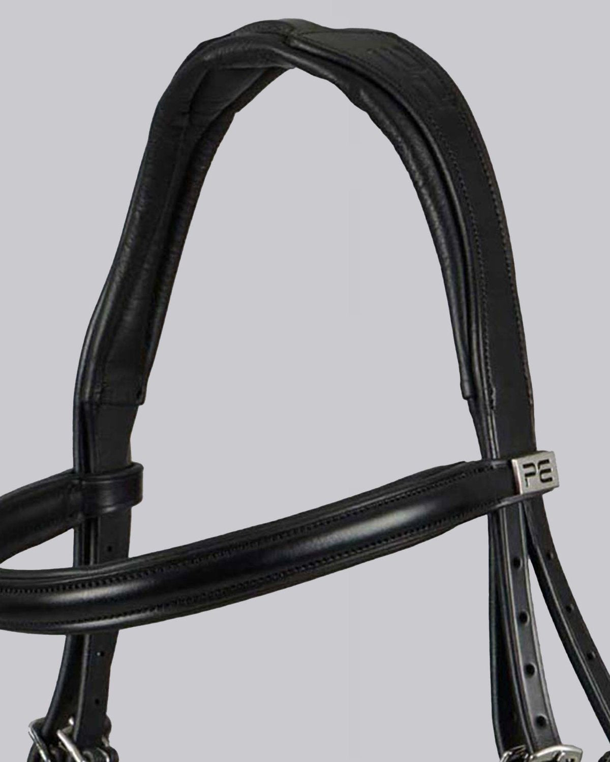 Premier Equine Artana Black Snaffle Bridle - Anatomical Italian Leather Horse Tack
