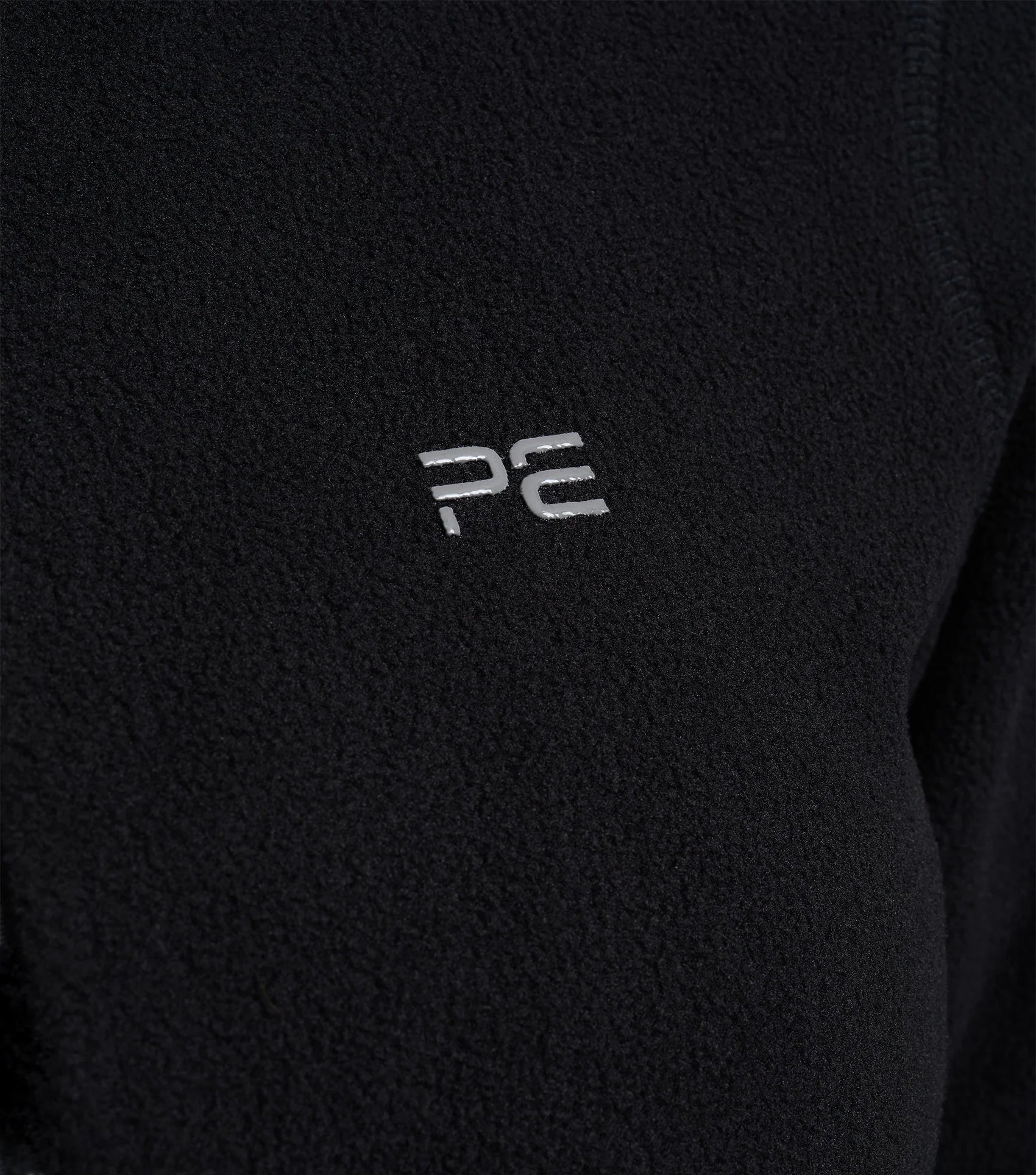 Premier Equine Ascendo Black Microfleece Riding Top | Equestrian Zip-Up Jacket | Equiflair