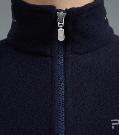 PREMIER EQUINE Ascendo Navy Microfleece Riding Top - Zipped Equestrian Clothing