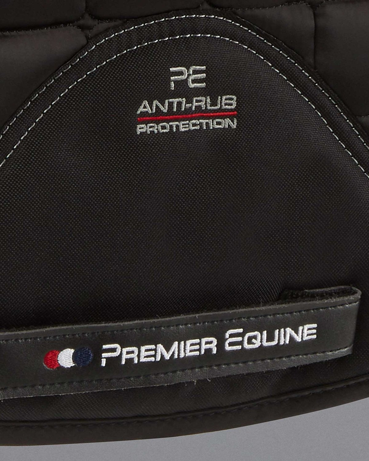 Premier Equine Atlantis CC Satin Wool Dressage Saddle Pad Black - Horse Riding Tack