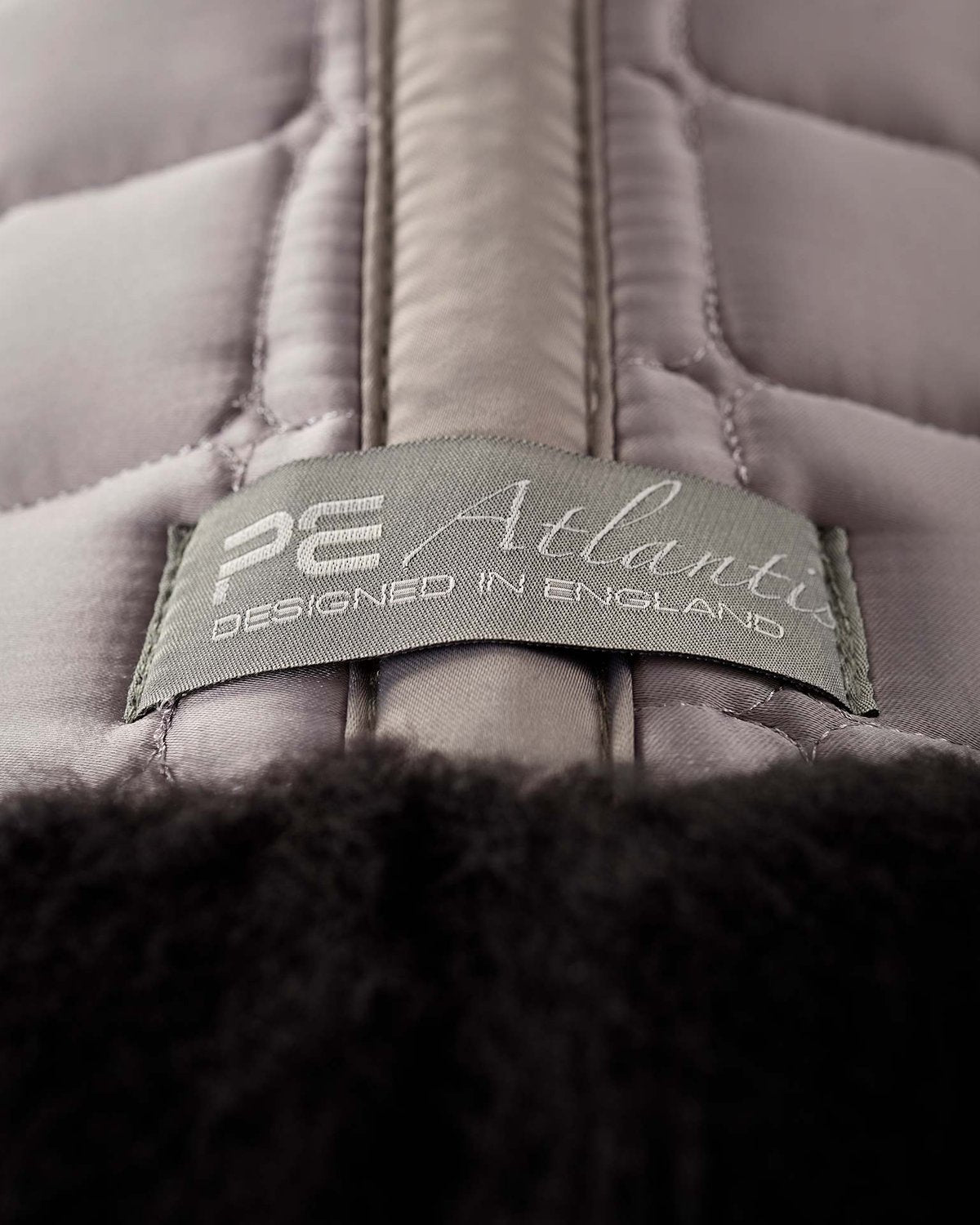 PREMIER EQUINE ATLANTIS Saddle Pad: Luxurious Satin & Wool GP/Jump Design