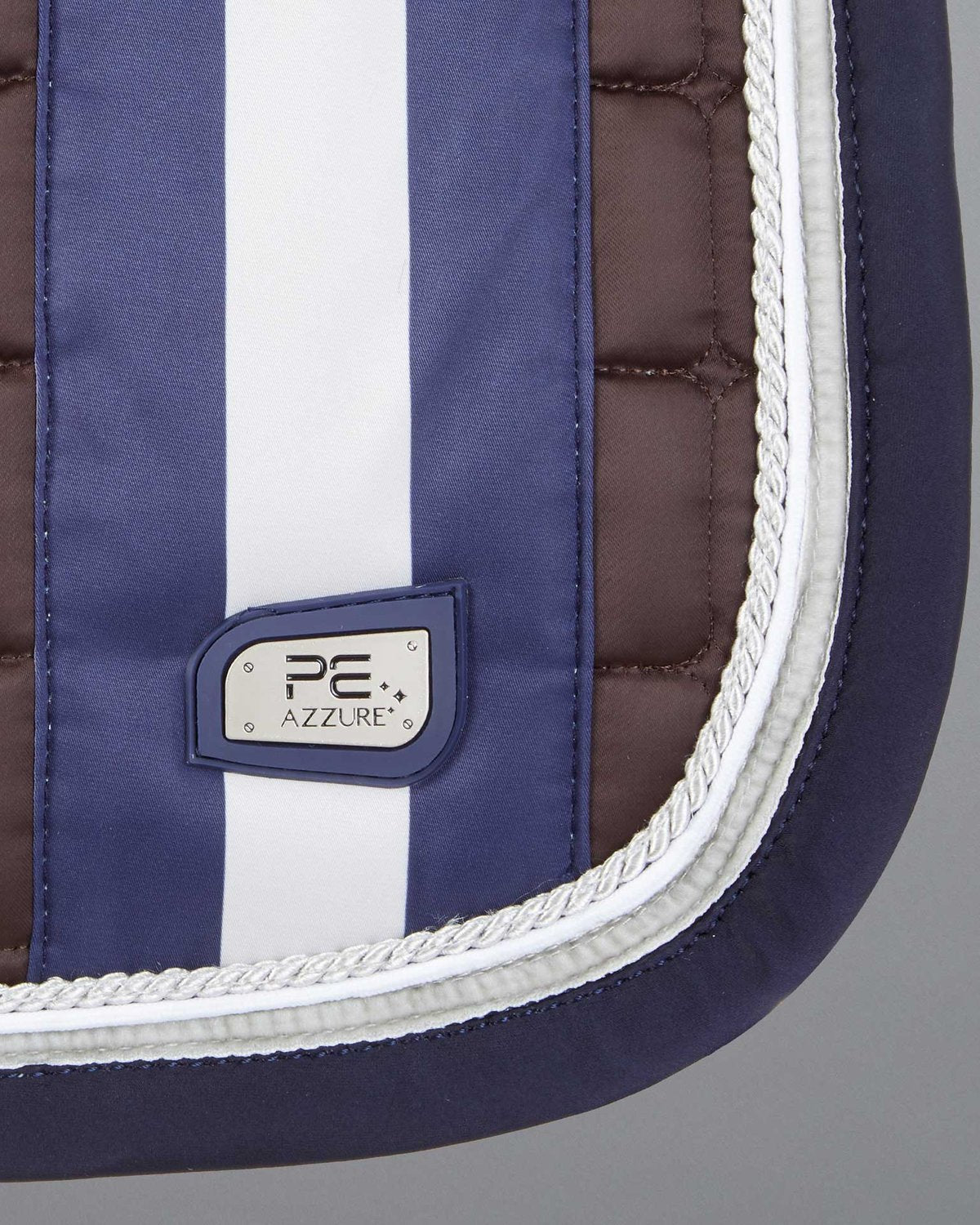 Premier Equine Azure Anti-Slip GP/Jump Saddle Pad - Brown | Equestrian Sport