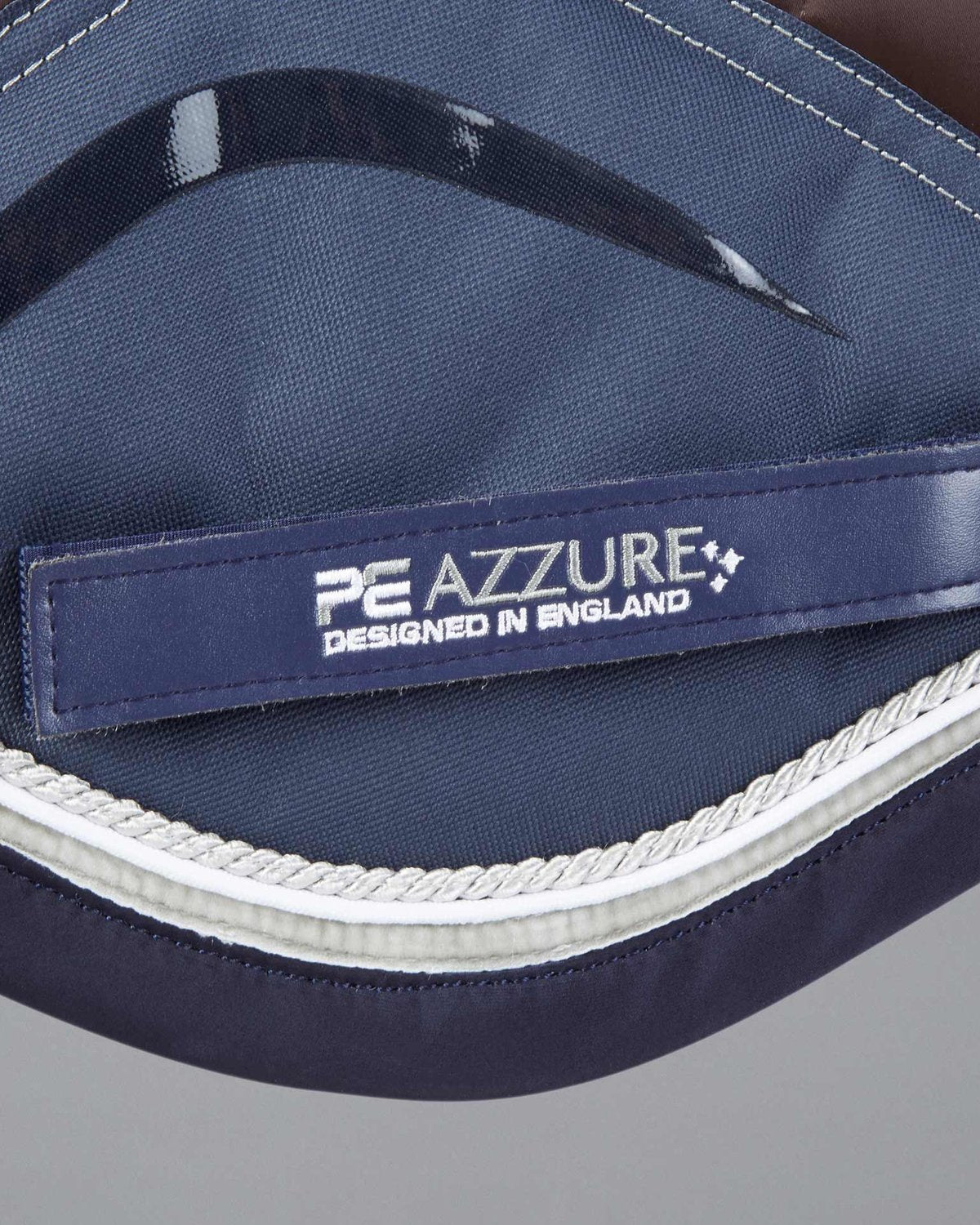 Premier Equine Azzure Brown GP/Jump Saddle Pad - Anti-Slip Equestrian Horse Tack