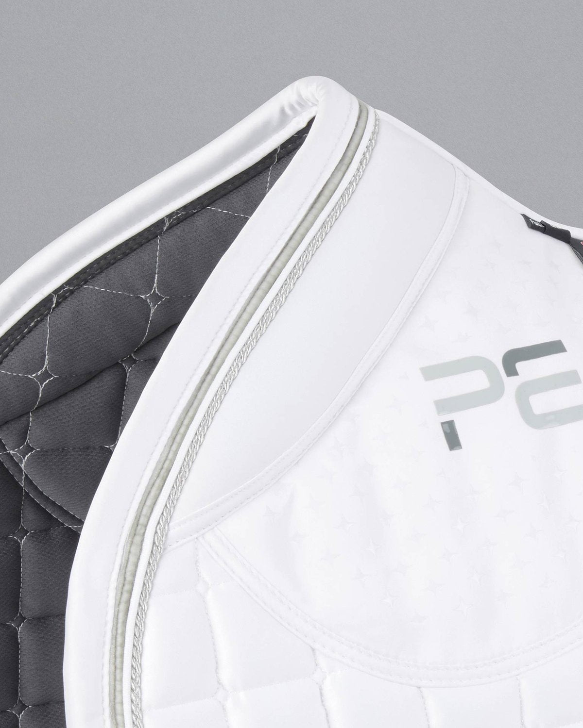 Premier Equine Azzure White Anti-Slip GP Jumping Saddle Pad - Premium Equestrian Gear