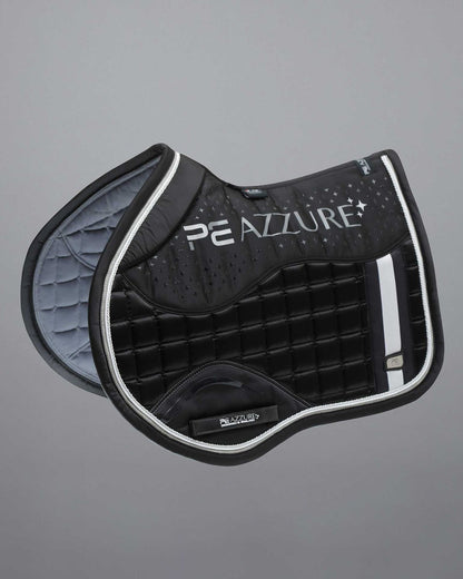 Premier Equine Azzure Anti-Slip Black Saddle Pad - GP/Jump Square | Horse Tack