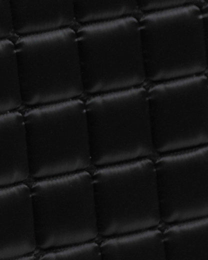Black Quilted Saddle Pad - Premier Equine Azzure Anti-Slip GP/Jump Square - Equiflair Tack