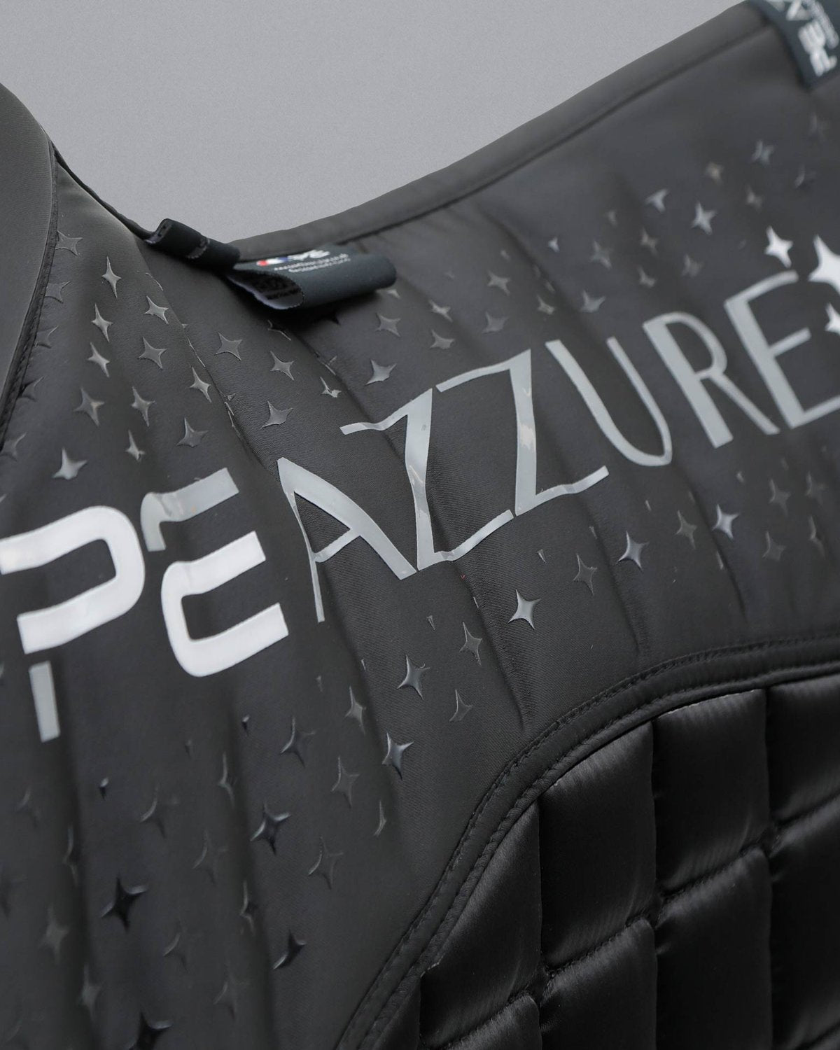 Premier Equine Azzure Anti-Slip Satin GP/Jump Square Black - Horse Saddle Pad