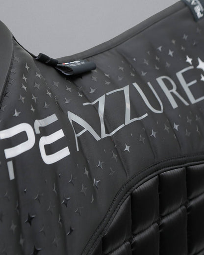Premier Equine Azzure Anti-Slip Satin GP/Jump Square Black - Horse Saddle Pad