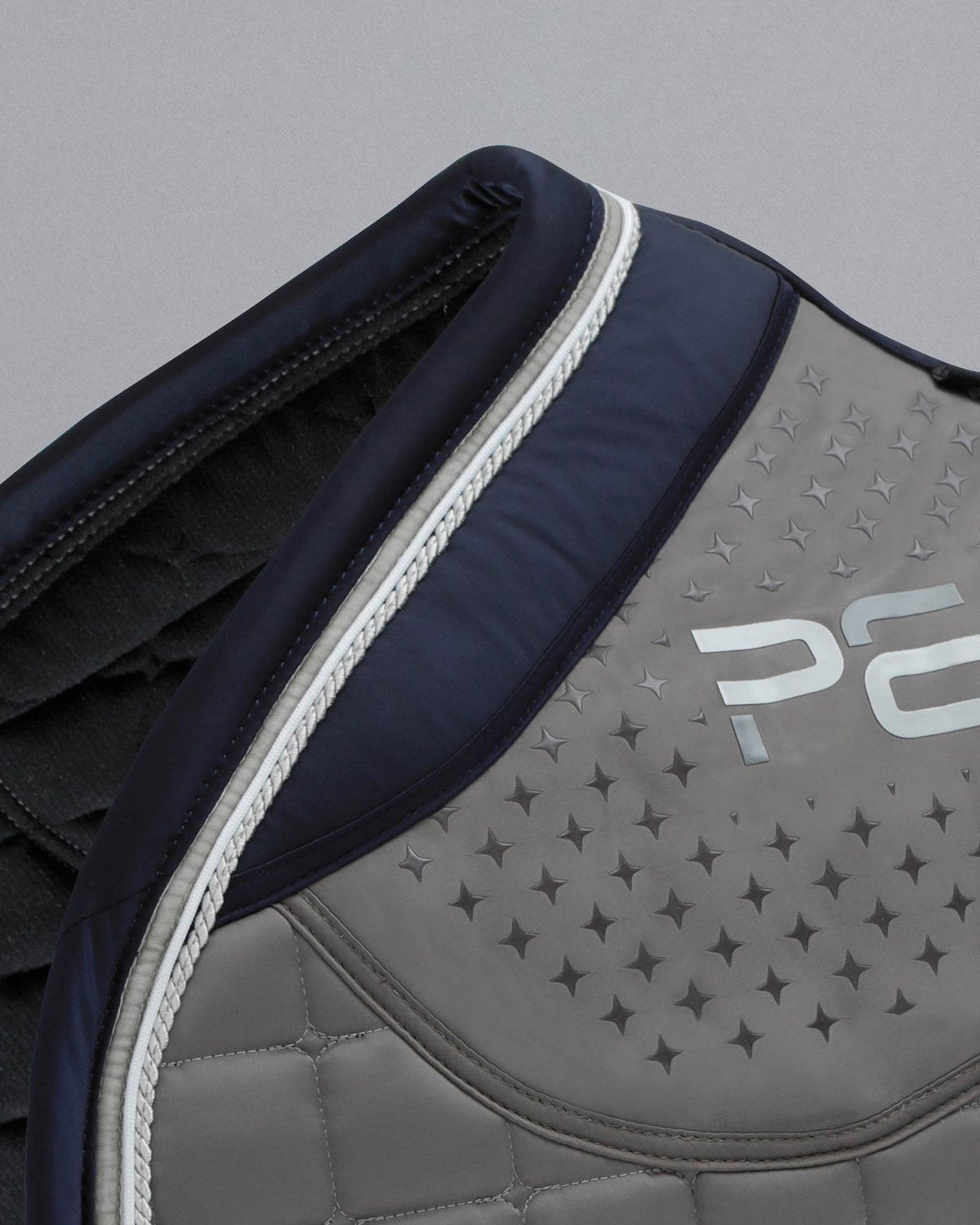Premier Equine Azzure Grey Anti-Slip GP/Jump Saddle Pad - Premium Horse Riding Equipment