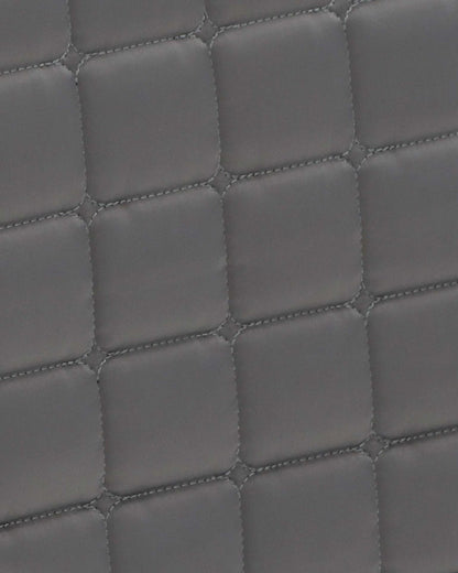 PREMIER EQUINE Grey Quilted Anti-Slip Saddle Pad Detail