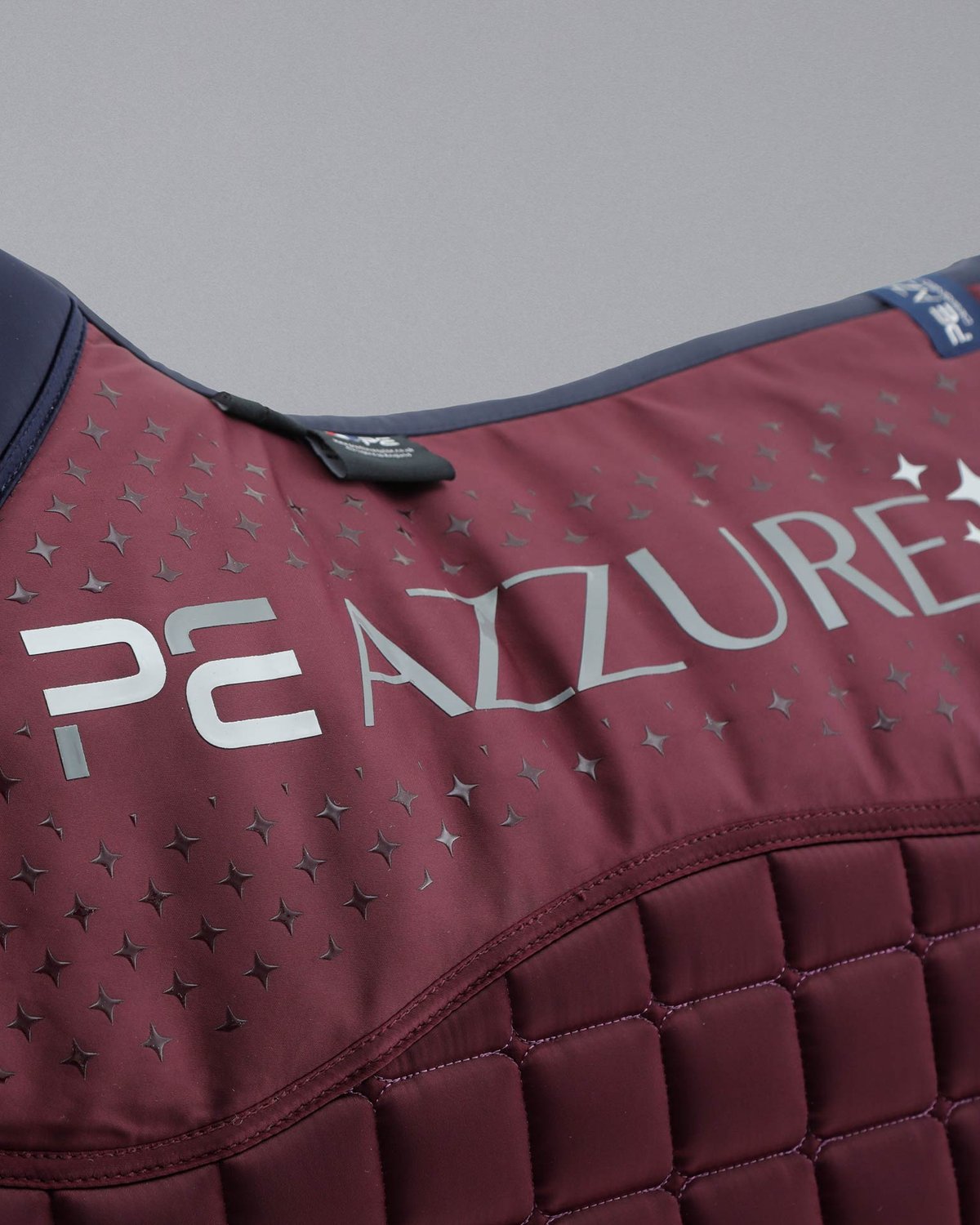 Premier Equine Azzure Anti-Slip Wine Saddle Pad GP/Jump Square | Equiflair