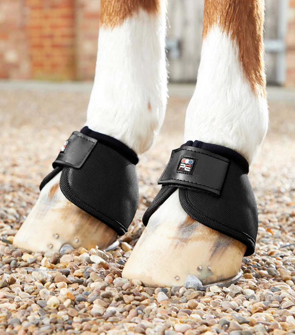 Premier Equine Ballistic No-Turn Over Reach Boots Black