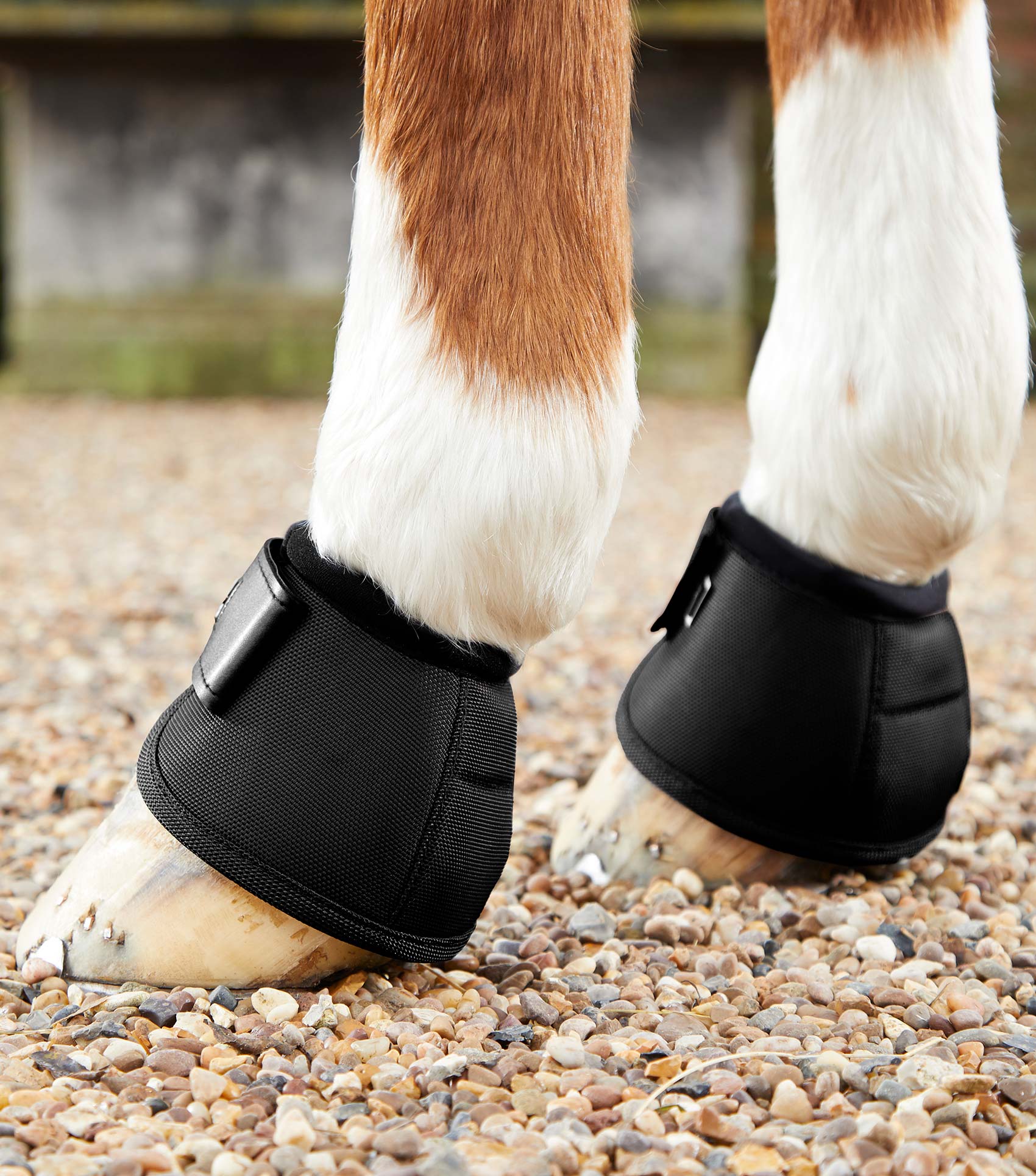 Premier Equine Ballistic No-Turn Over Reach Boots Black