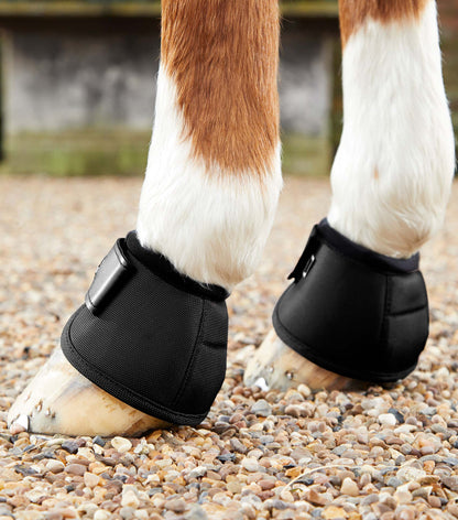 Premier Equine Ballistic No-Turn Over Reach Boots Black