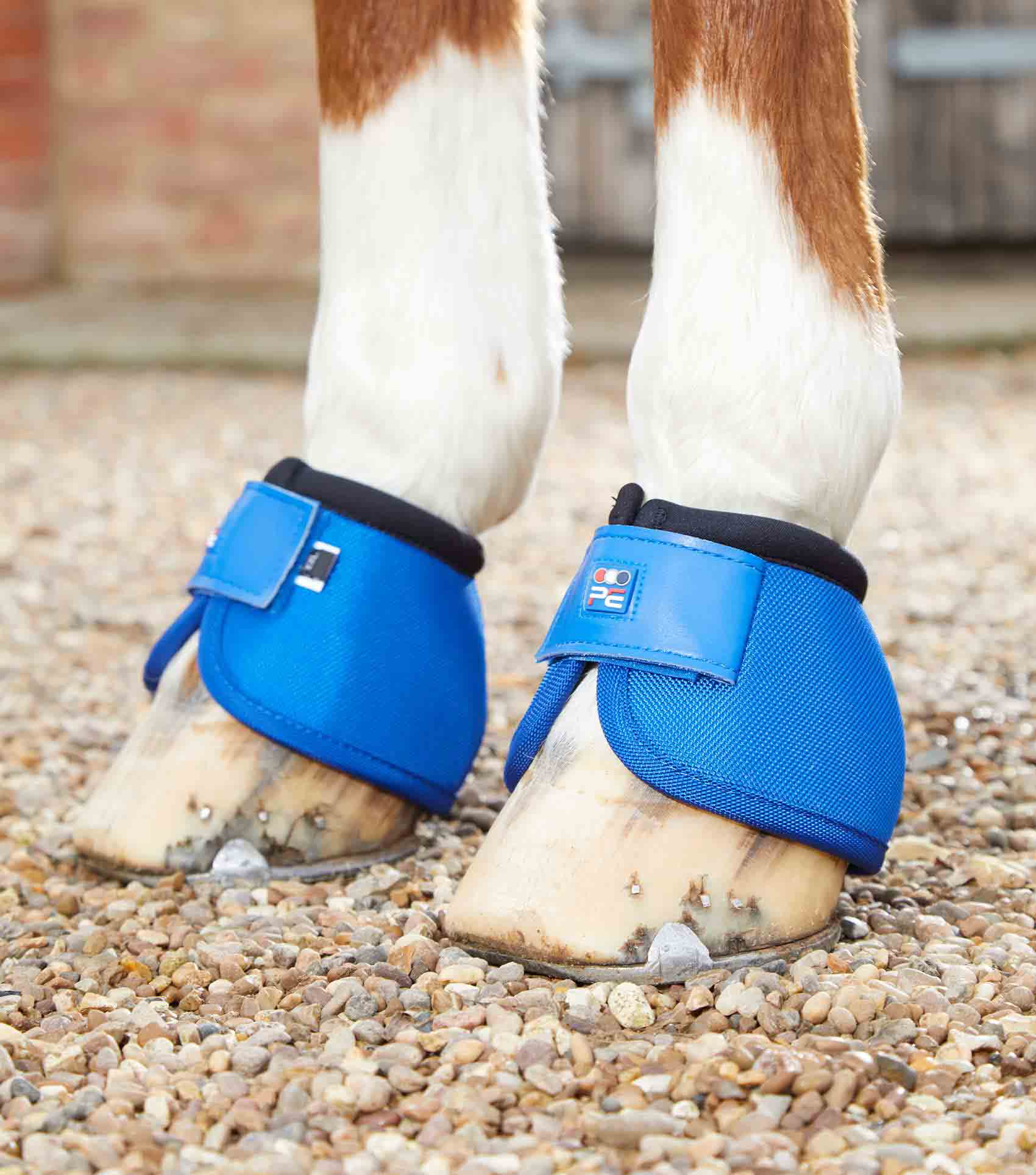 Premier Equine Ballistic No-Turn Over Reach Boots Royal Blue