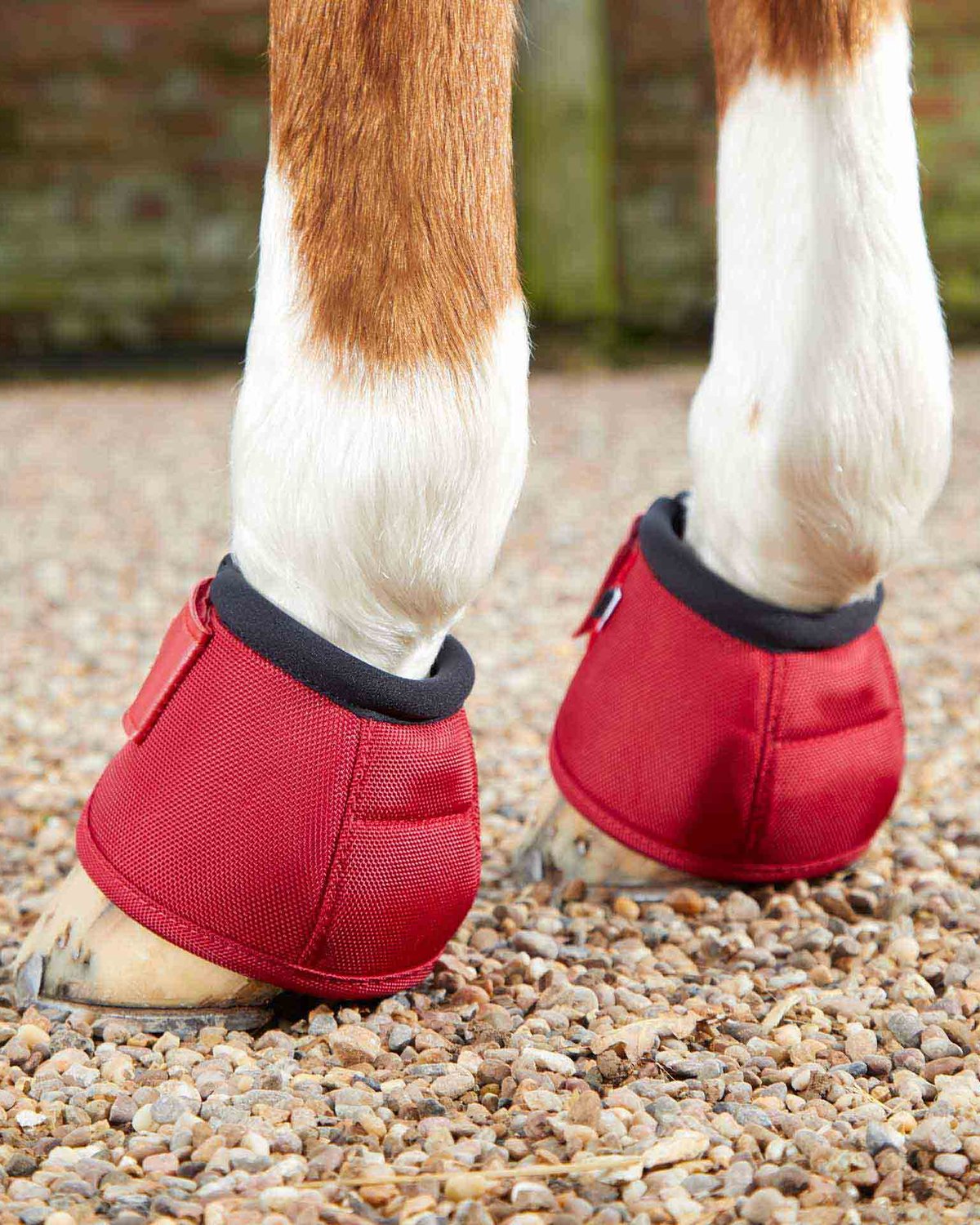 Premier Equine Ballistic No-Turn Over Reach Boots Red