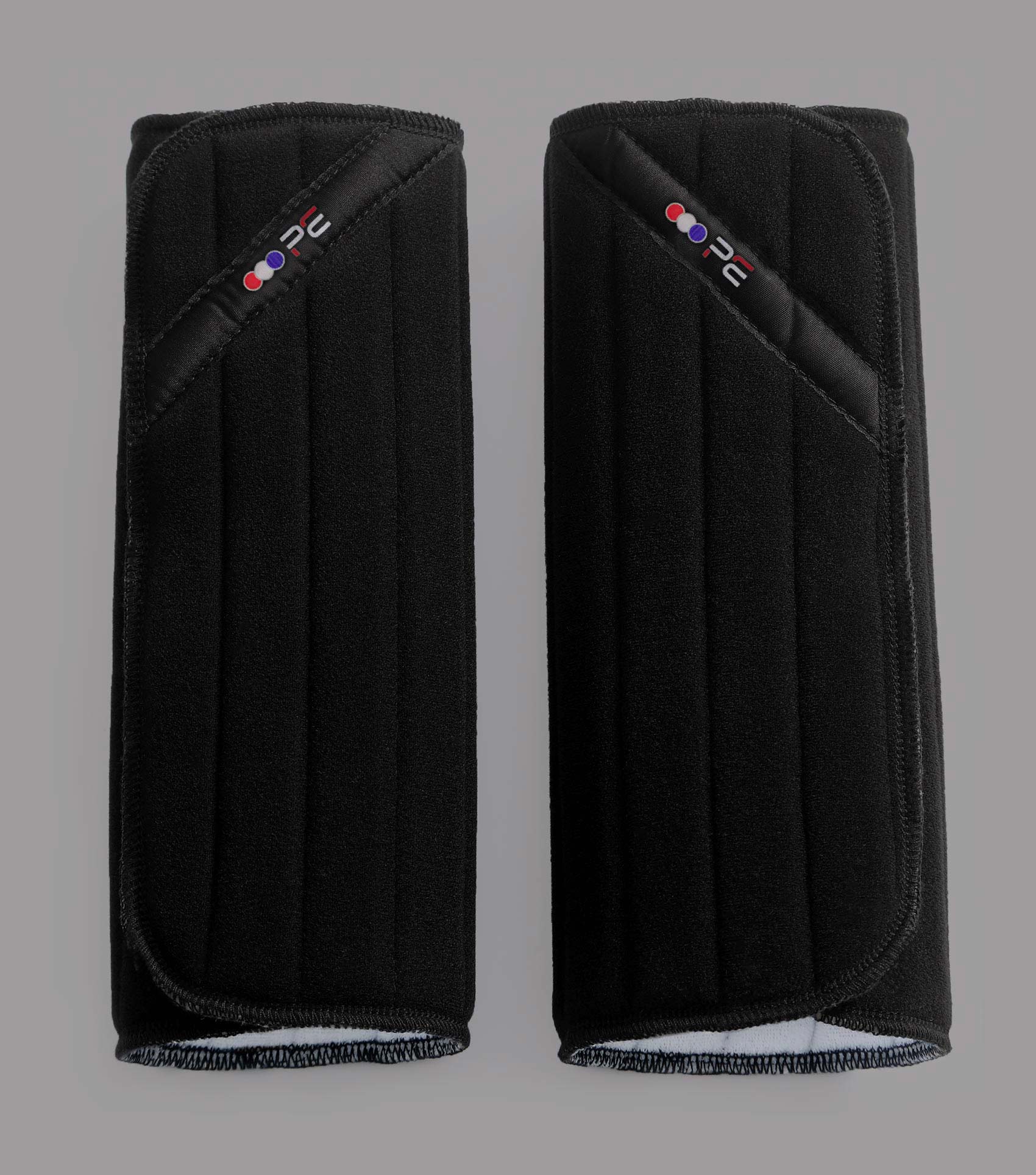PREMIER EQUINE HORSE BANDAGE PAD WRAPS BLACK - Soft Terry Towelling Moisture Wicking Leg Wraps for Horses | Equiflair