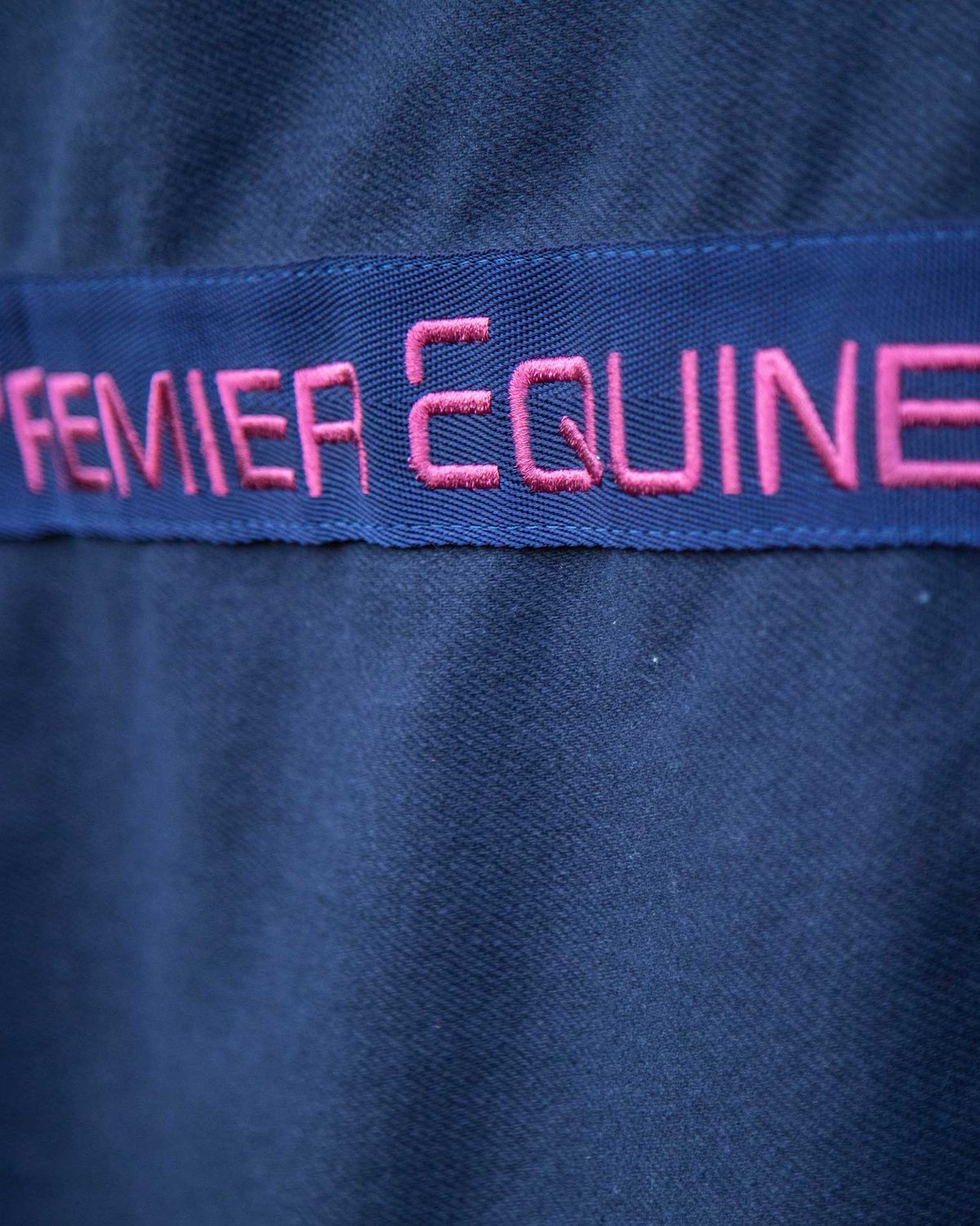 Premier Equine Barrasso Stable Sheet Navy - Equiflair, protective horse rug for stable and turnout