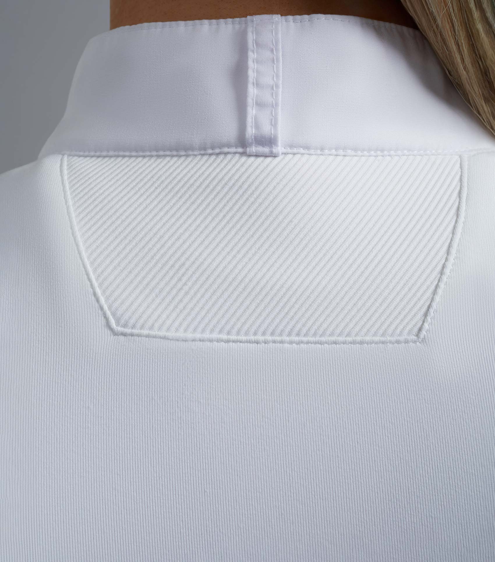 Premier Equine Bellisa White Ladies Show Shirt - Equestrian Competition Apparel